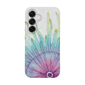 Biologisch abbaubare Handyhülle Samsung S25 Jellybutton — kompostierbar — Vorderseite