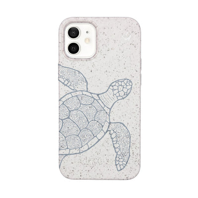 iPhone 12 mini Hülle - Schildkröte bunt - "Kura-Kura" - nachhaltig