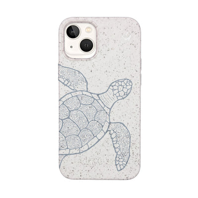 iPhone 13 mini Hülle - Schildkröte bunt - "Kura-Kura" - nachhaltig
