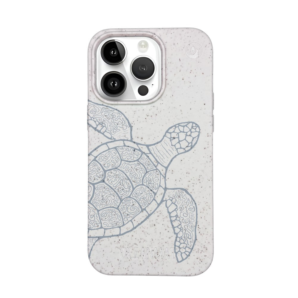 iPhone 14 pro Hülle - Schildkröte bunt - "Kura-Kura" - nachhaltig