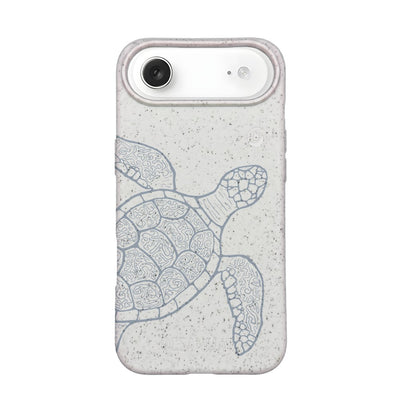iPhone 17 Air Hülle - Schildkröte bunt - "Kura-Kura" - nachhaltig