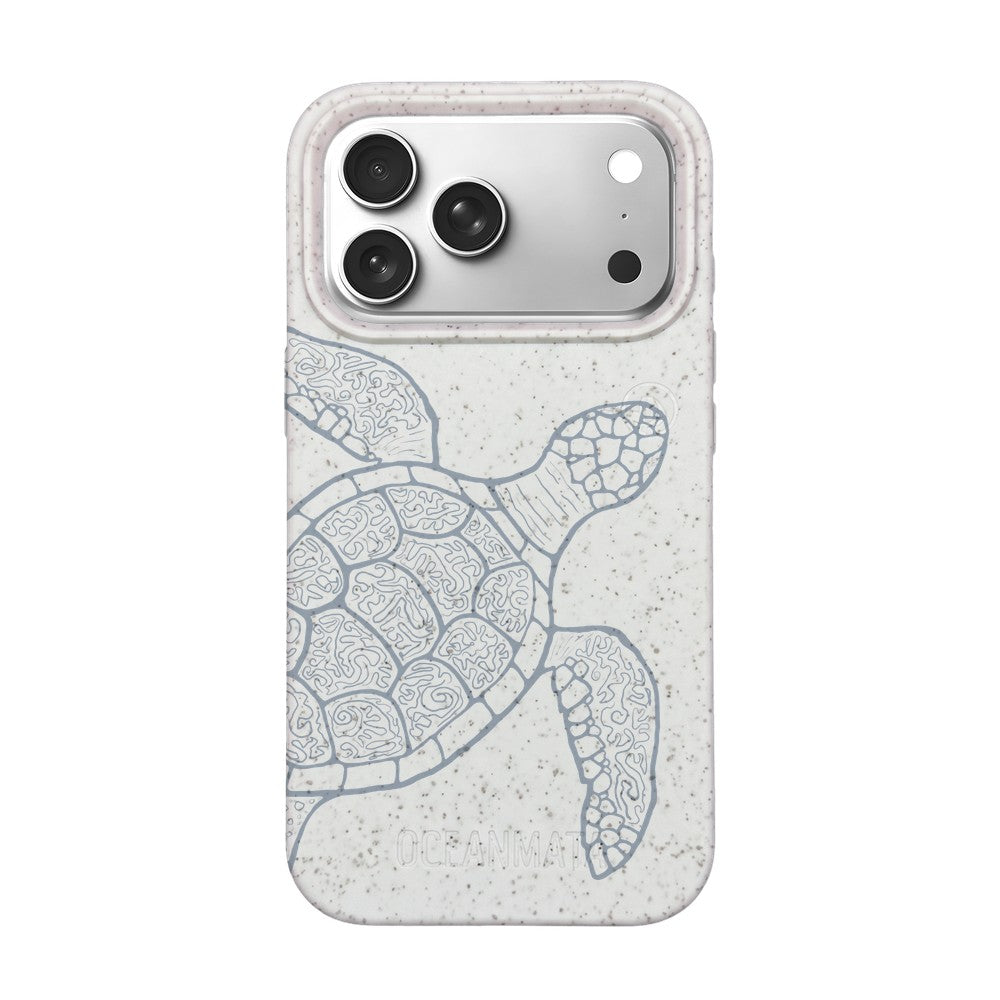 iPhone 17 Pro Max Case - Colorful Turtle - "Kura-Kura" - Sustainable