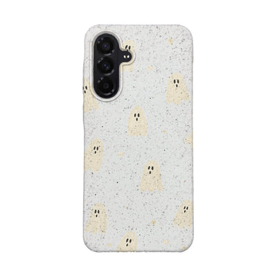 Samsung A56 Case - Ghost White - "LittleGhost" - sustainable