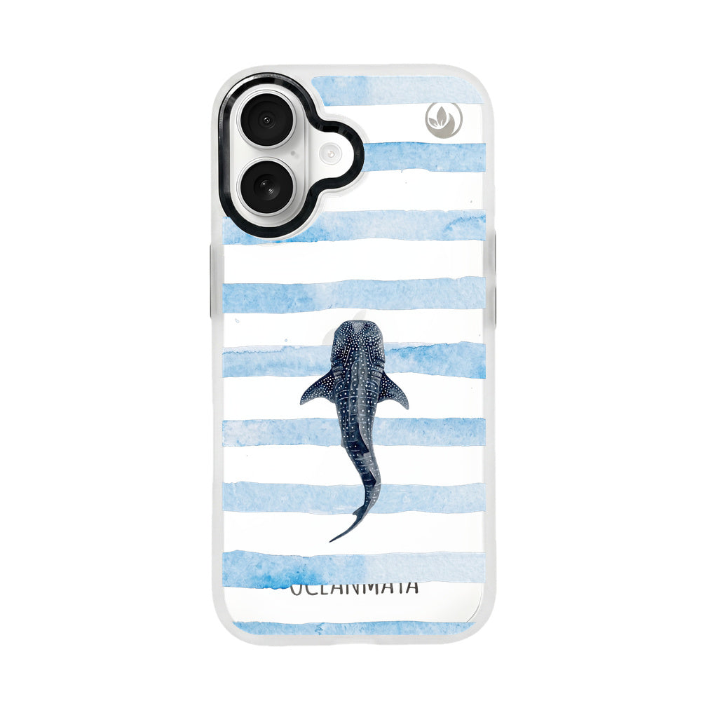 iPhone 17 Hülle - blau - "lonewanderer" - nachhaltig