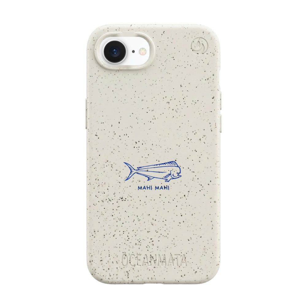 iPhone 16e/17e Case - Fish white - "MahiMahi" - sustainable