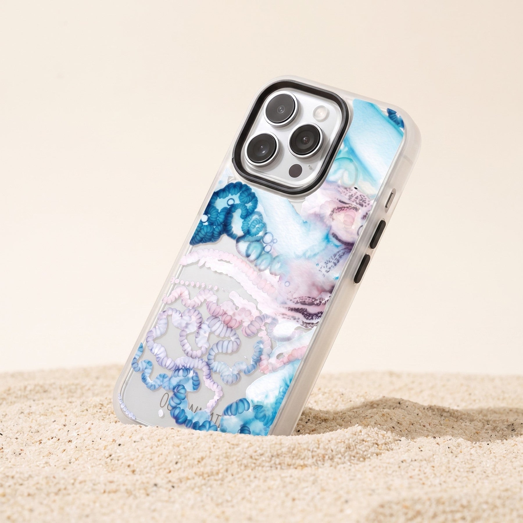Nachhaltige Handyhülle iPhone 14 pro Menowar aus Ocean Plastic — Freisteller