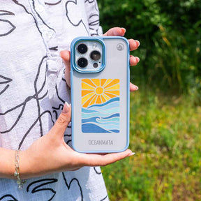 iPhone 13 Hülle - Meer blau - "Sun&Sea" - nachhaltig