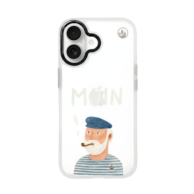iPhone 17 Hülle - Moin blau - "Ostfriese" - nachhaltig