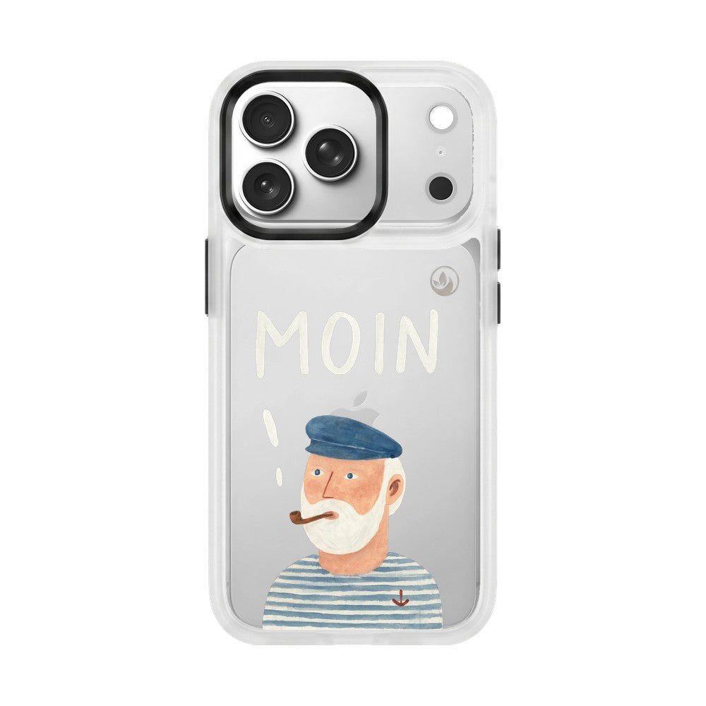 iPhone 17 Pro Max Case - Moin Blue - "East Frisian" - Sustainable