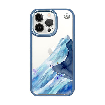iPhone 13 Pro Max Case - Hiking Blue - "mountainblue" - sustainable