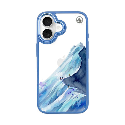 iPhone 16 Case - Hiking Blue - "mountainblue" - sustainable