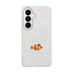 Biologisch abbaubare Handyhülle Samsung S26 Mrclownfish — kompostierbar — Vorderseite