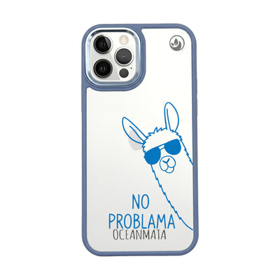 iPhone 12 pro / iPhone 12 Hülle - Lama - "No Problama" nachhaltig
