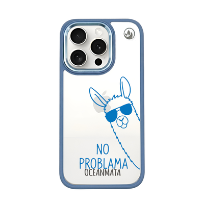 iPhone 15 pro Hülle - Lama - "No Problama" nachhaltig