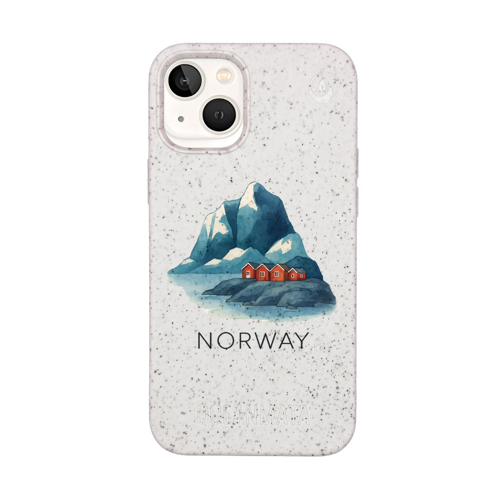 iPhone 13 mini Case - Norway white - "Norway" - sustainable