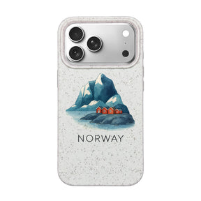 Biologisch abbaubare Handyhülle iPhone 18 Pro Max / 17 Pro Max Norway — kompostierbar — Vorderseite
