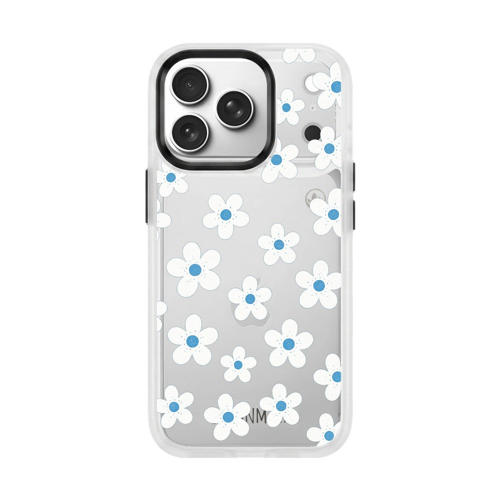 iPhone 18 Pro / 17 Pro Hülle - Blumen - "Ocean Bloom" - nachhaltig