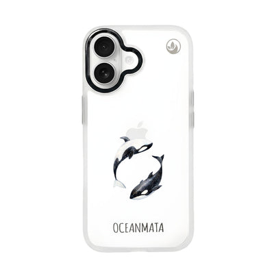 iPhone 17 Hülle - Orca blau - "OrcaFlow" - nachhaltig