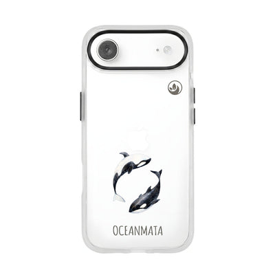 iPhone 17 Air Hülle - Orca blau - "OrcaFlow" - nachhaltig