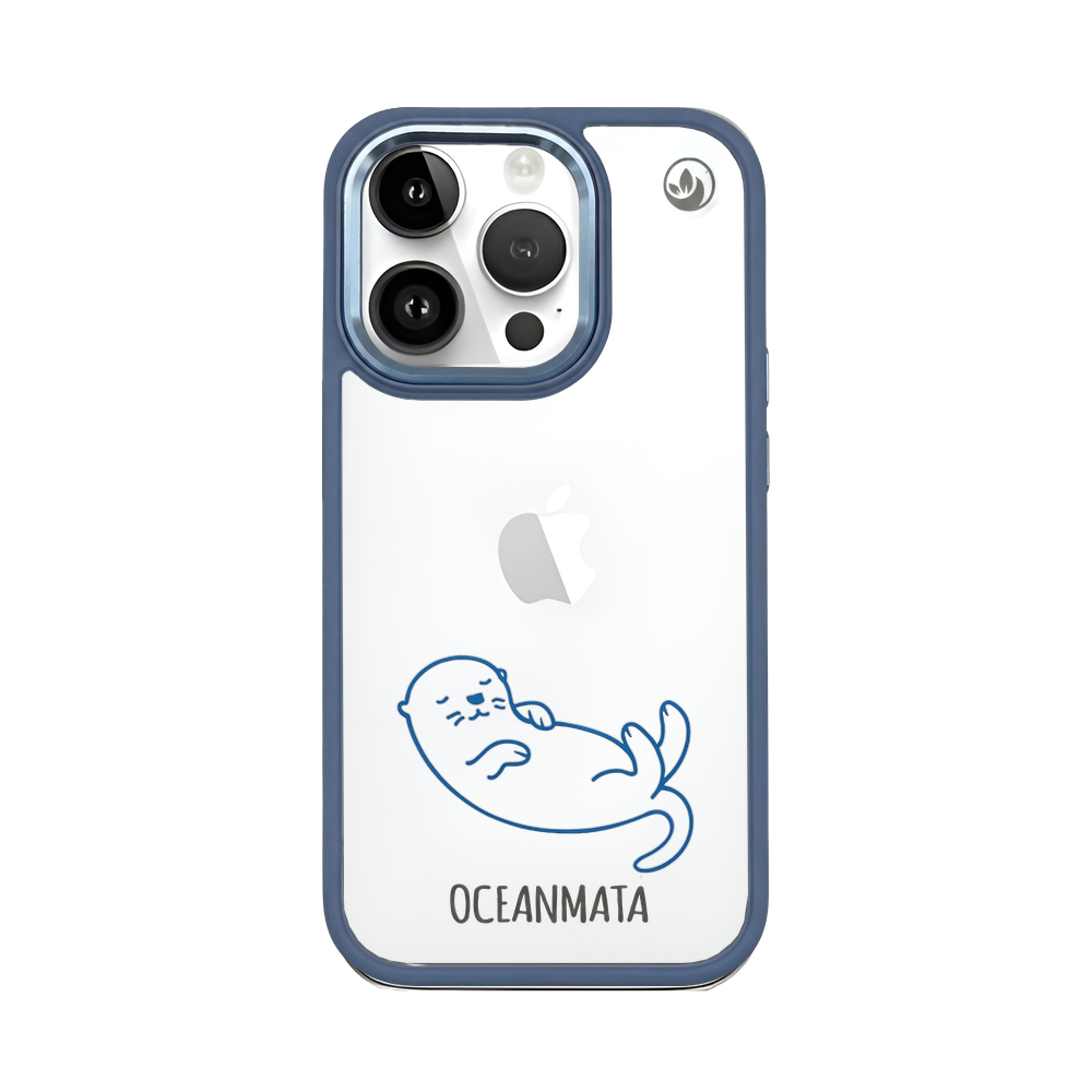 iPhone 14 pro Hülle - Otter blau