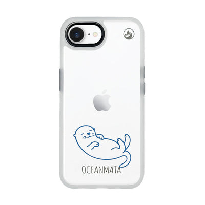 iPhone 16e/17e Hülle - Otter blau - nachhaltig