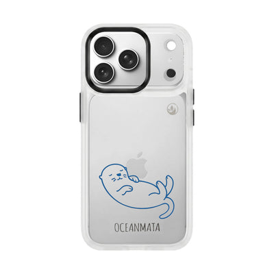 iPhone 17 pro max Hülle - Otter blau - "Otter" - nachhaltig