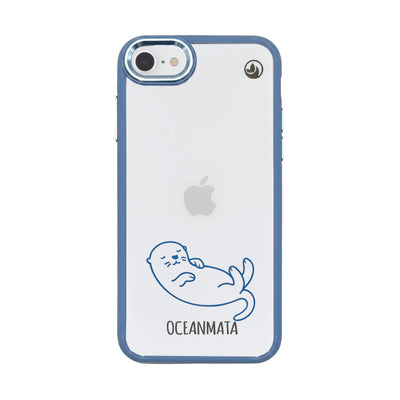 iPhone SE/7/8 Hülle - Otter blau - nachhaltig
