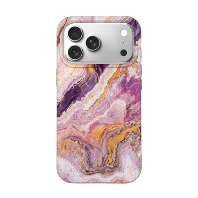 iPhone 18 Pro / 17 Pro Hülle - Marmor pink - "PinkMarble" - nachhaltig