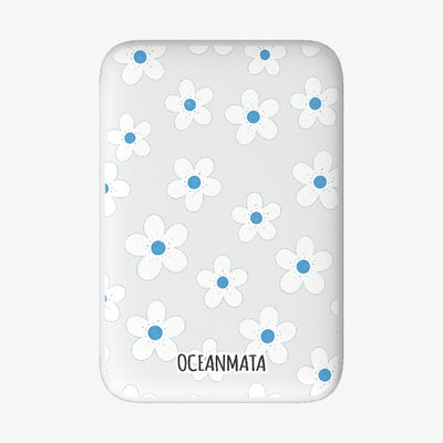 Powerbank MagSafe - "Ocean Bloom" - nachhaltig