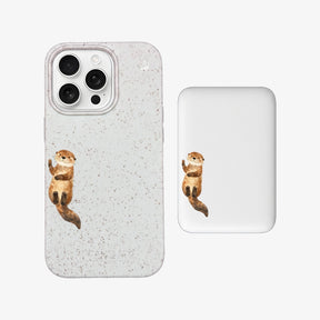 Powerbank MagSafe otterlove_right mit passender Hülle
