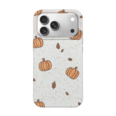 iPhone 18 Pro / 17 Pro Hülle - Kürbis - "Pumpkin" - nachhaltig