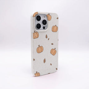 Biologisch abbaubare Handyhülle iPhone 18 Pro Max / 17 Pro Max Pumpkin — kompostierbar — Rückseite