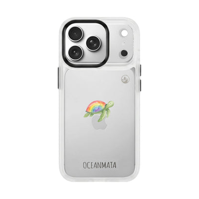 Samsung S26 Ultra Hülle - Schildkröte blau - "Queertle" - nachhaltig