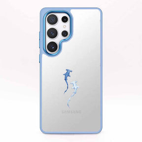 Samsung S24+ Hülle - hai blau - "Hammerhead" - nachhaltig