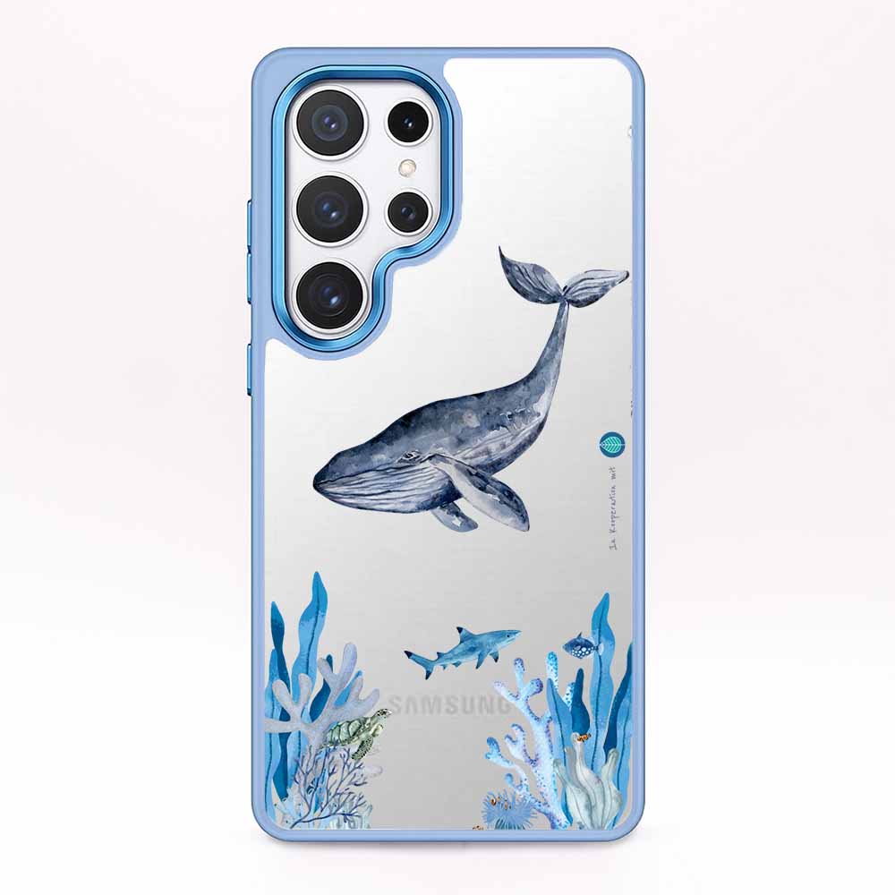 Samsung S24 Hülle - Meer blau - "Ocean" - nachhaltig