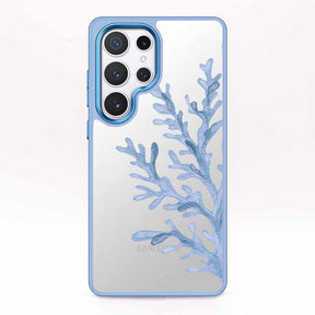 Samsung S25 Hülle - Coral blau - "CoralBlue" - nachhaltig