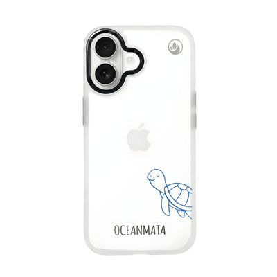iPhone 17 Hülle - Schildkröte blau - "Schildi" - nachhaltig