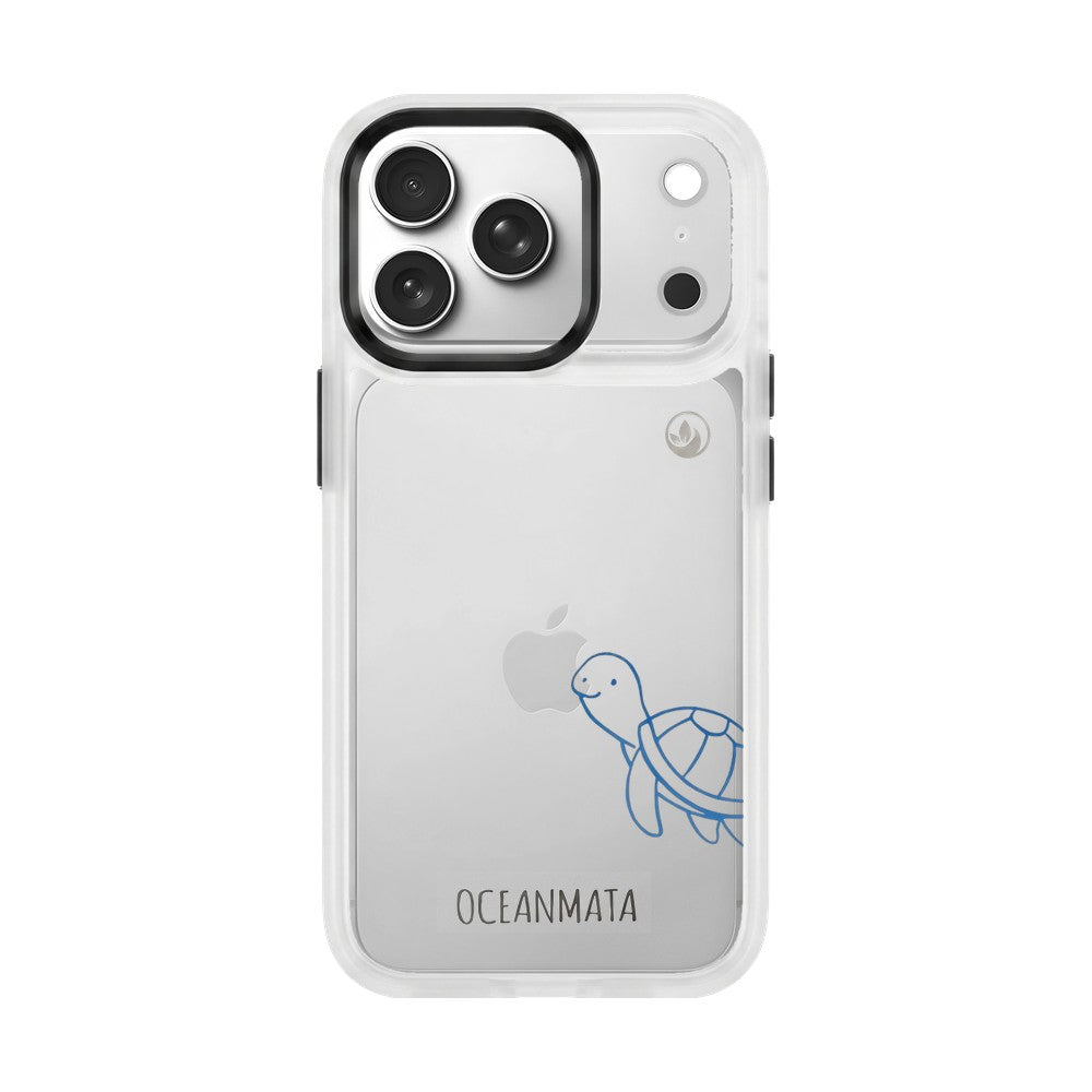 iPhone 17 Pro Max Case - Blue Turtle - "Shelly" - Sustainable