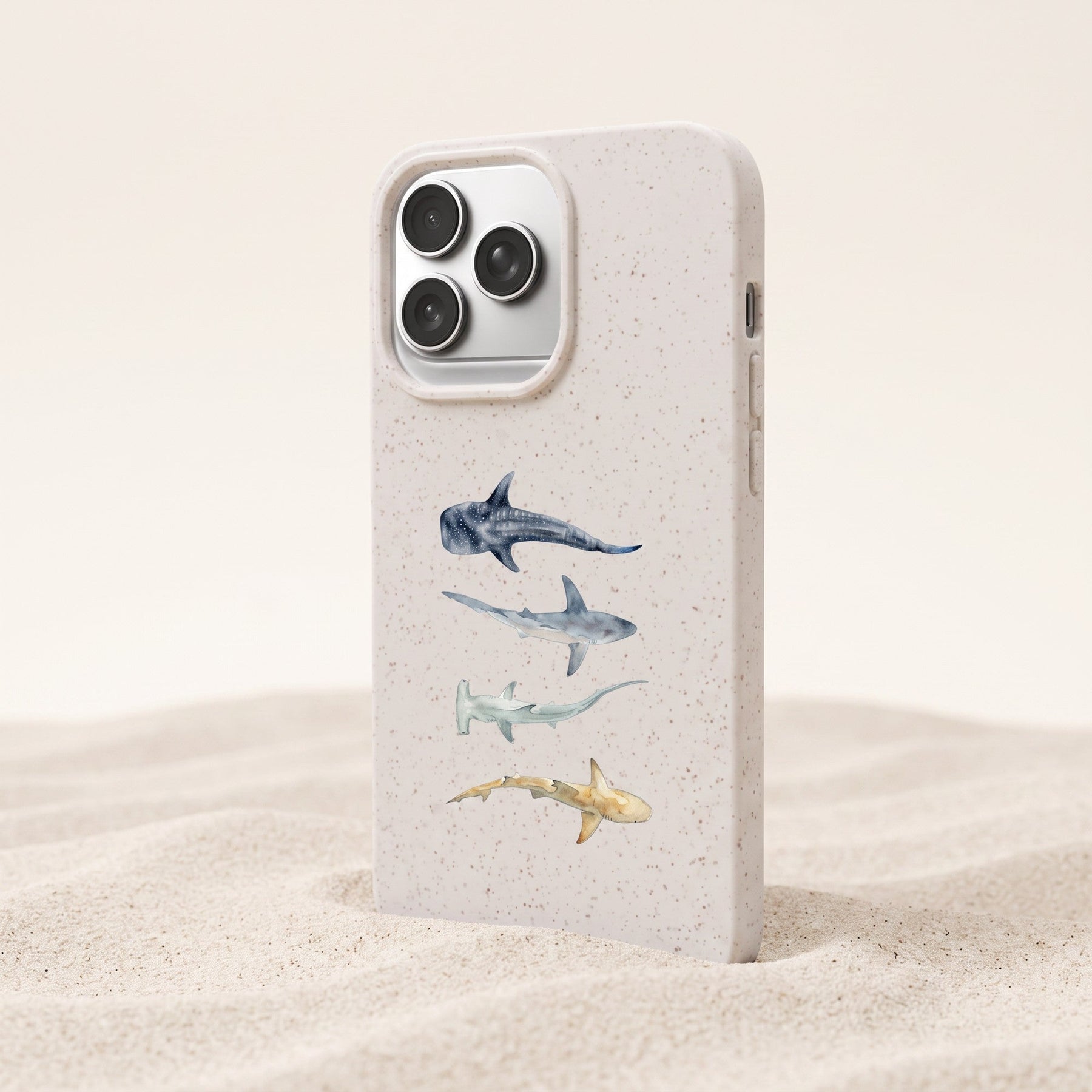 Biologisch abbaubare Handyhülle iPhone 11 Sharkproject — kompostierbar — Freisteller