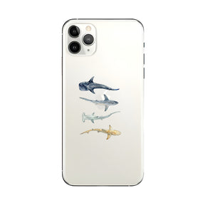 Biologisch abbaubare Handyhülle iPhone 11 pro Sharkproject — kompostierbar — Vorderseite