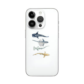 Biologisch abbaubare Handyhülle iPhone 14 pro max Sharkproject — kompostierbar — Vorderseite