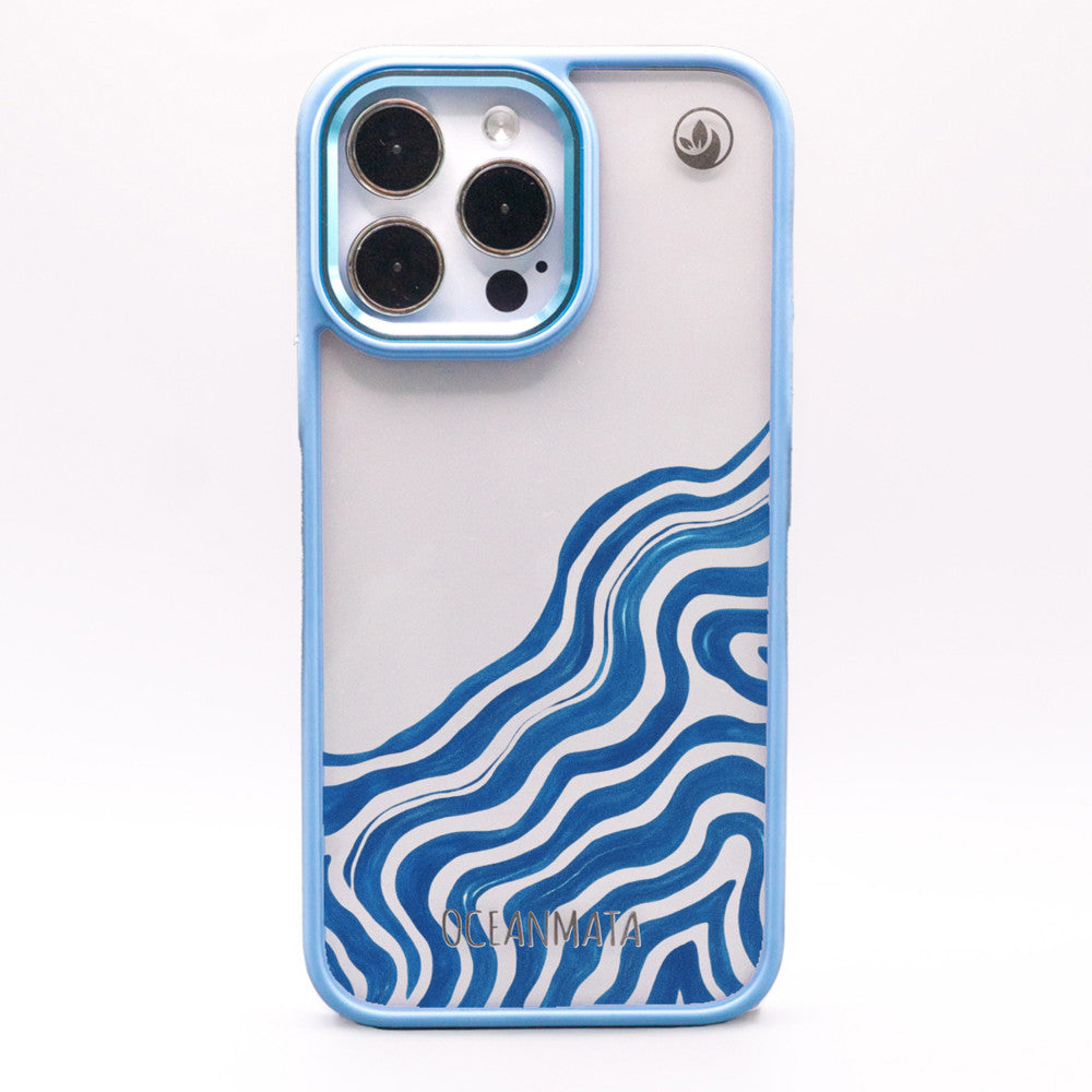 iPhone 11 pro Hülle - Welle abstrakt - "Summerwave" - nachhaltig