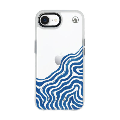 iPhone 16e/17e Hülle - Welle abstrakt - "Summerwave" - nachhaltig