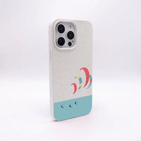 iPhone 11 Hülle - Kite weiß - "Kitesurf" - nachhaltig