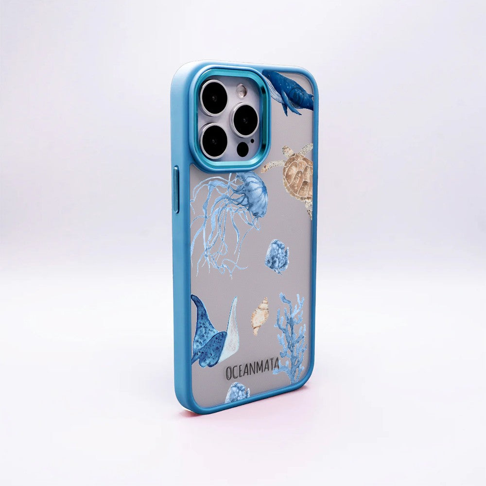 Nachhaltige Handyhülle iPhone 17 Turtleandfriends aus Ocean Plastic — Rückseite