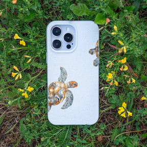 Biologisch abbaubare Handyhülle Samsung S24 Turtlegaze — kompostierbar — Bonus