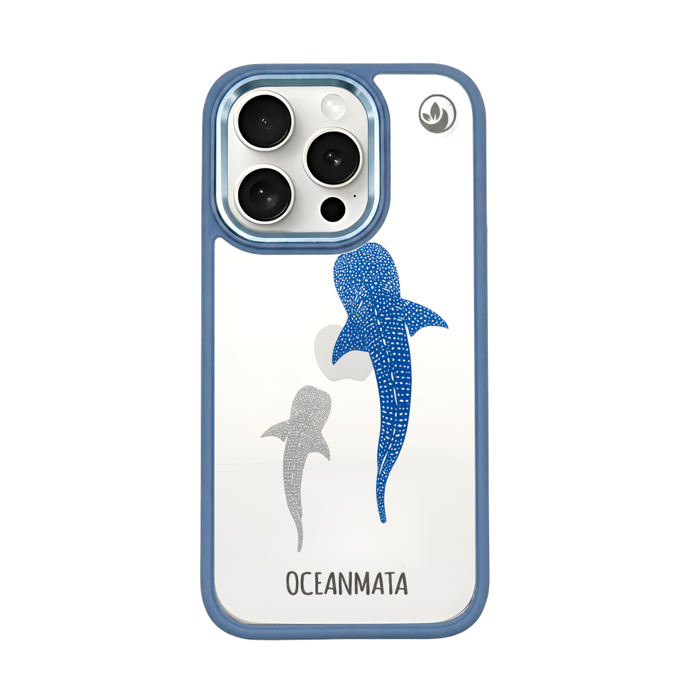 iPhone 15 pro max Hülle - Walhai blau - "Walhai" - nachhaltig