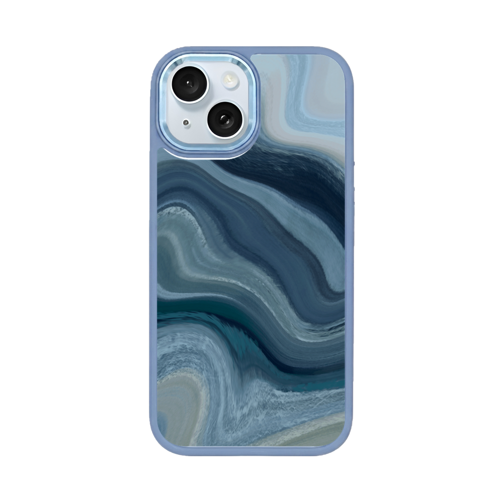 iPhone 15 Hülle - Welle abstrakt - "Summerwave" - nachhaltig