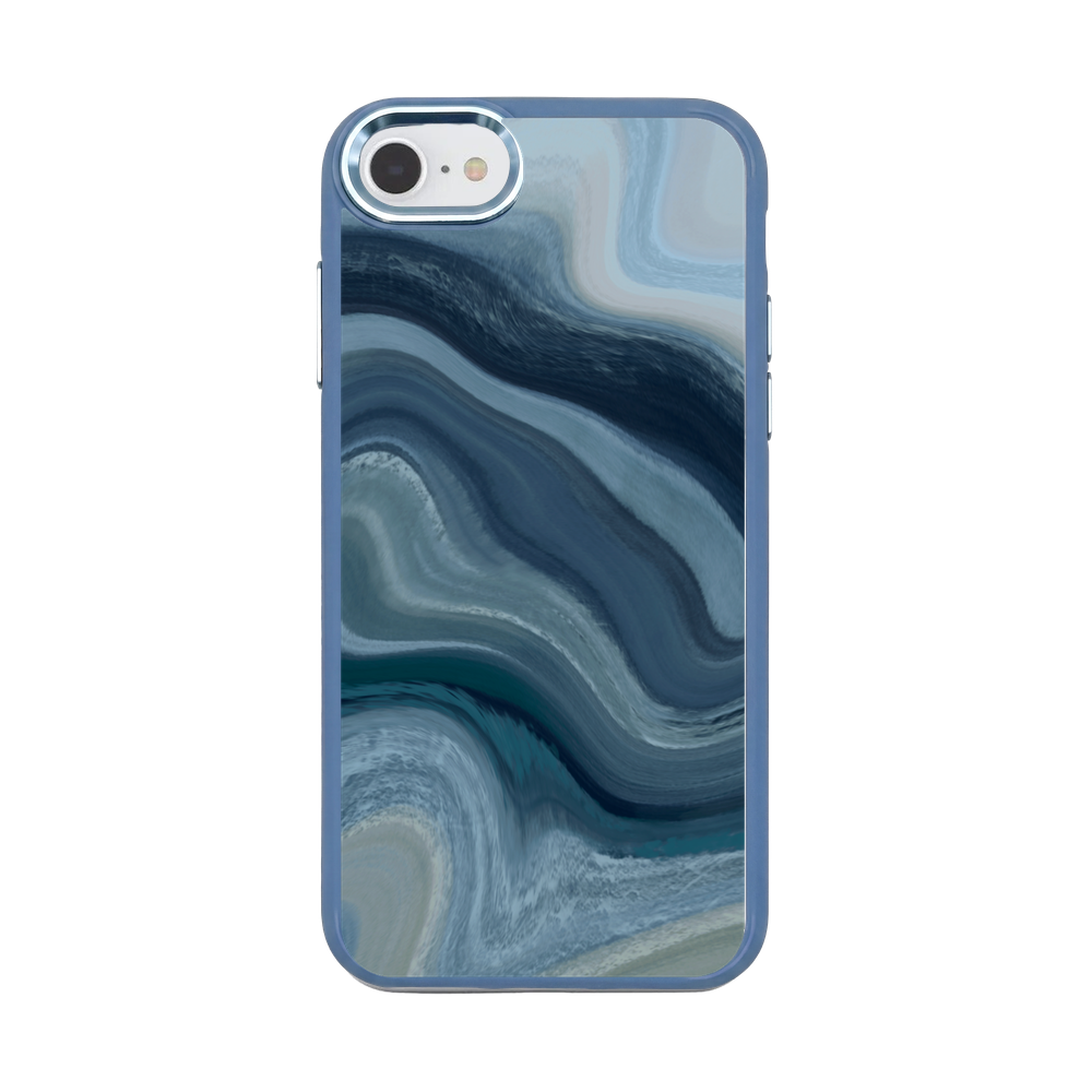 iPhone SE/7/8 Hülle - Welle abstrakt - "Summerwave" - nachhaltig