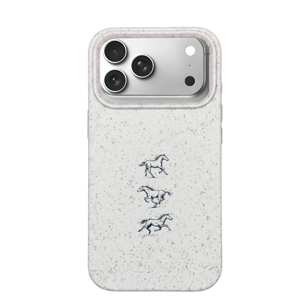 Biologisch abbaubare Handyhülle iPhone 18 Pro / 17 Pro Wild — kompostierbar — Vorderseite